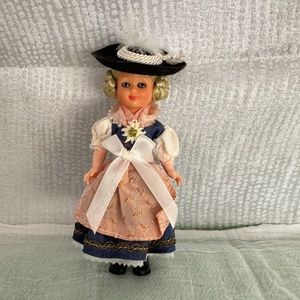 Vintage 6” German Souvenir Doll/ Figurine